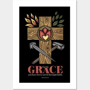 God's Grace Posters and Art